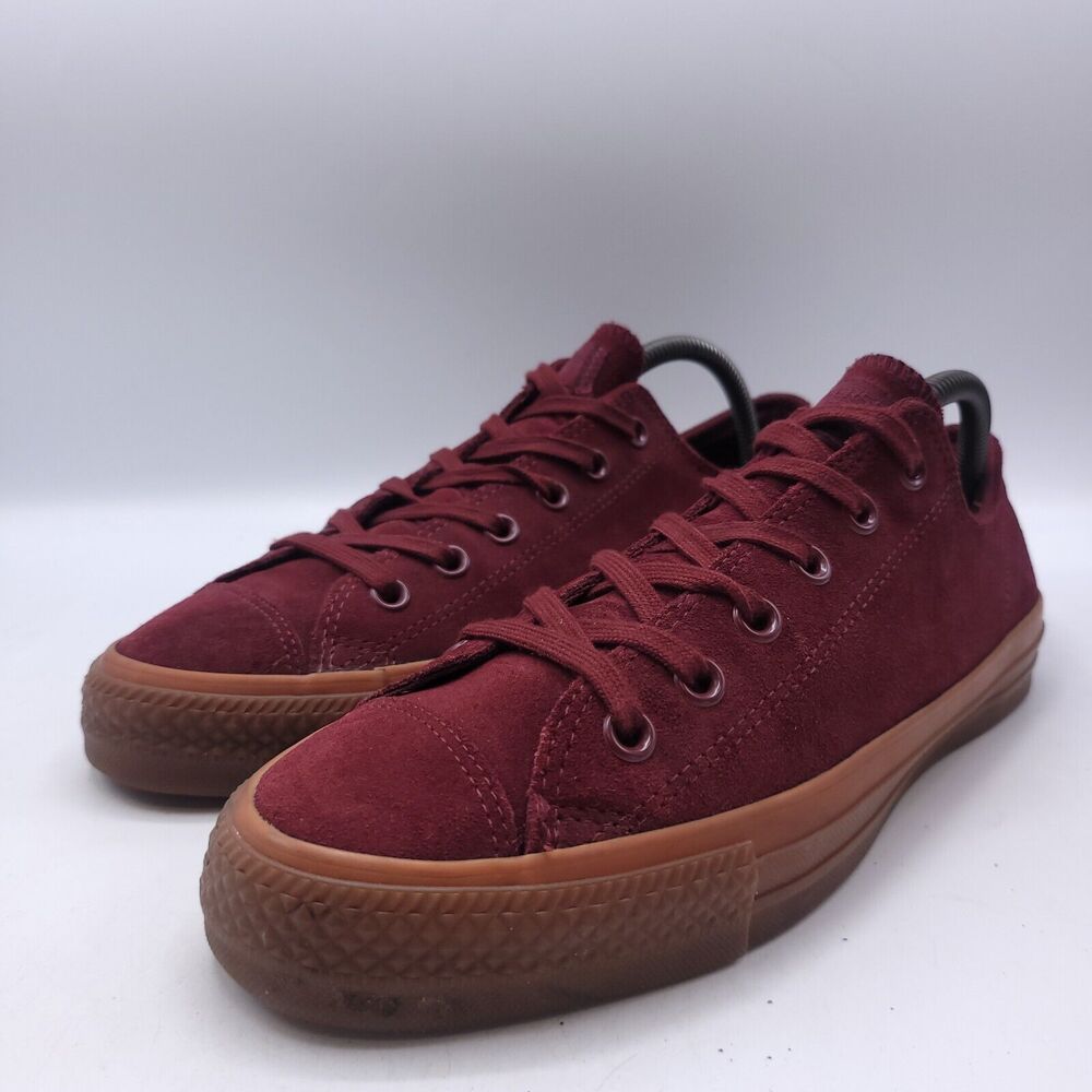 Converse All Star Lace Up Sneaker Shoe Womens Size 10 Men 8 150943C Maroon Brown
